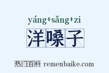 洋嗓子是什么意思的图片
